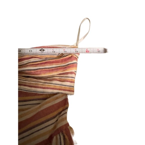 STRIPPED MAXI DRESS SIZE LARGE | L1 - Picture 3 of 4